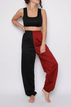 Charger l&#39;image dans la galerie, Wine 50/50 High Waisted Joggers
