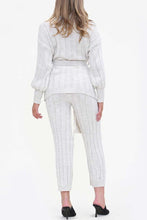 Load image into Gallery viewer, GreyTie Waist Jumper and Trousers Co-ord Set
