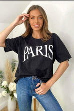 Cargar imagen en el visor de la galería, Paris Printed Casual Girls T-Shirts
