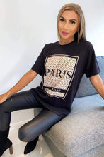 Load image into Gallery viewer, Paris Printed Casual Girls T-Shirts
