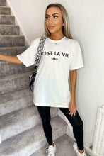 Cargar imagen en el visor de la galería, Paris Printed Casual Girls T-Shirts
