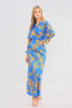 Load image into Gallery viewer, Wrap Front Long Sleeved Maxi Dress
