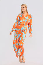 Load image into Gallery viewer, Wrap Front Long Sleeved Maxi Dress
